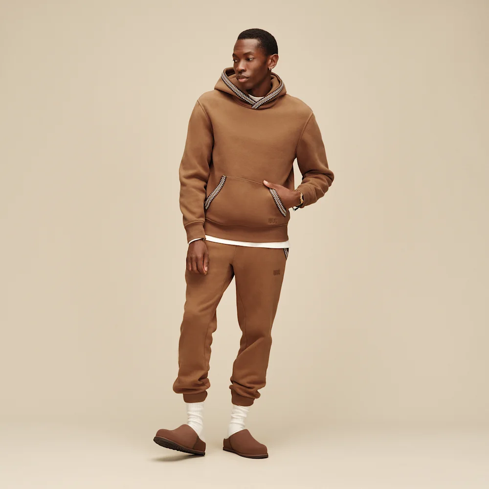 Sweat à capuche Tasman Chestnut vue 3