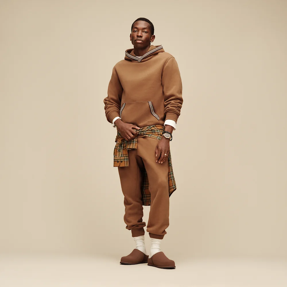 Sweat à capuche Tasman Chestnut vue 5