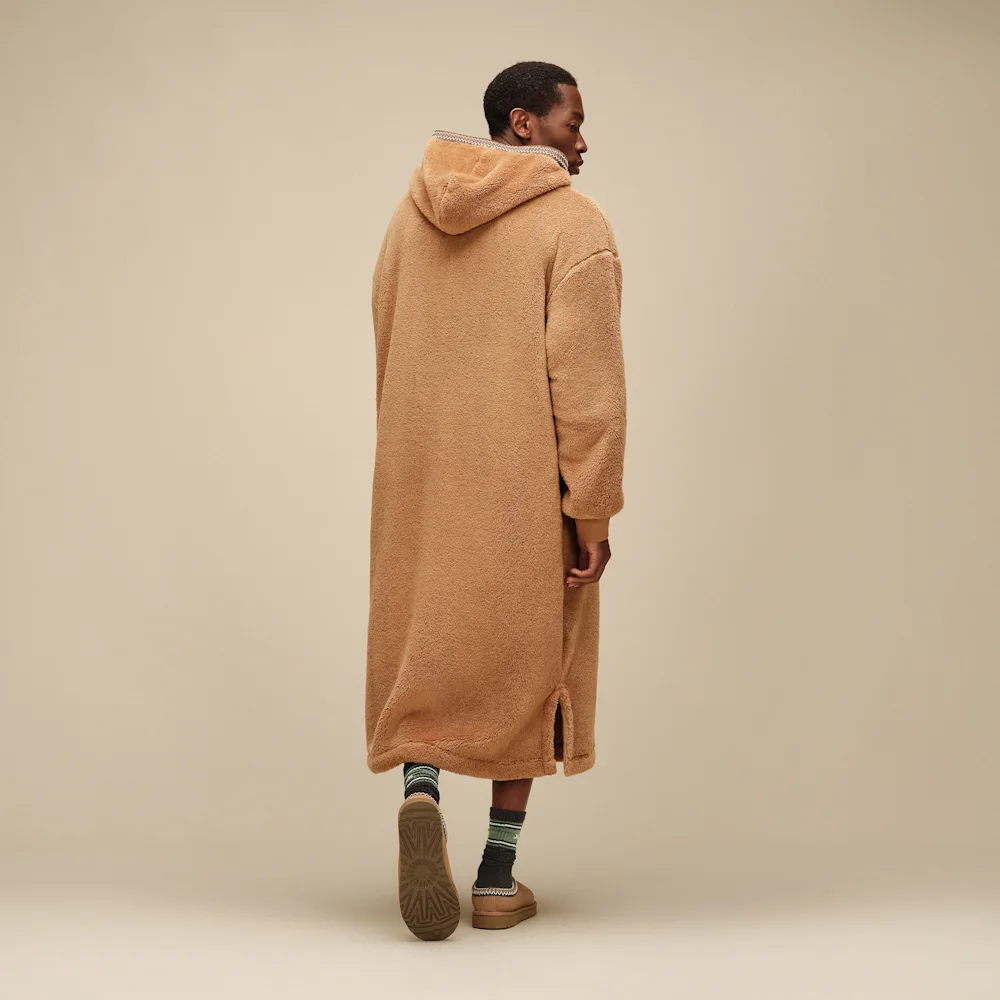 Sweat à capuche oversize en UGGfluff Chestnut vue 3