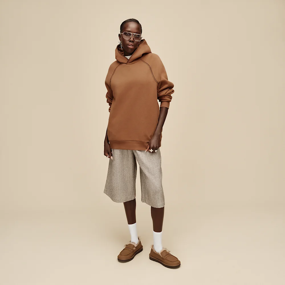 Sweat à capuche Classic Chestnut vue 4