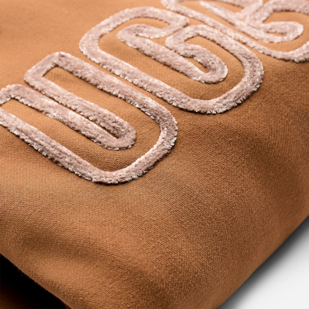UGG Logo pull à col rond Chestnut vue 3