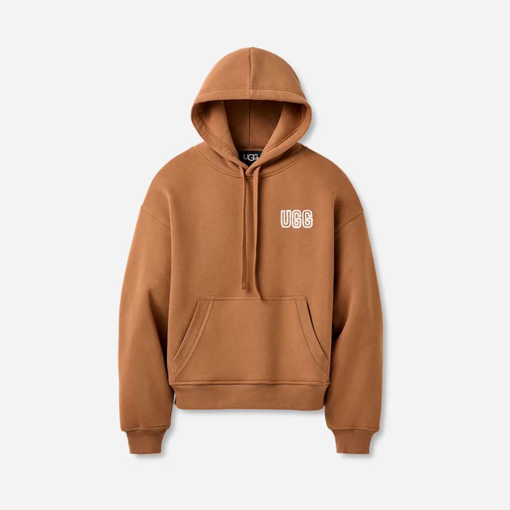 UGG Logo sweat à capuche Chestnut