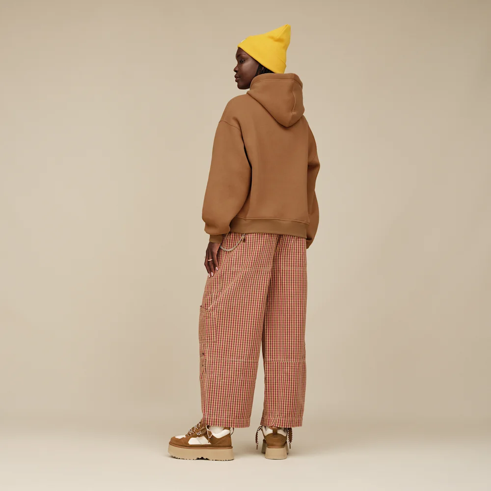 UGG Logo sweat à capuche Chestnut vue 6