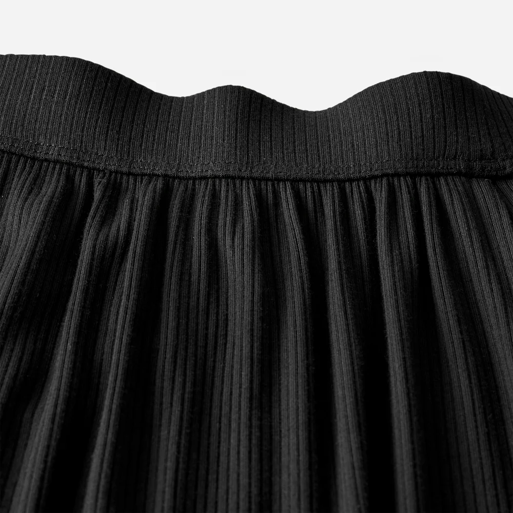 Pantalon large Imogen côtelé Noir vue 6