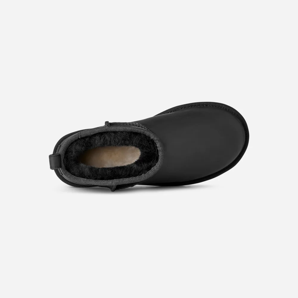 Botte Classic Ultra Mini en cuir Black vue 6