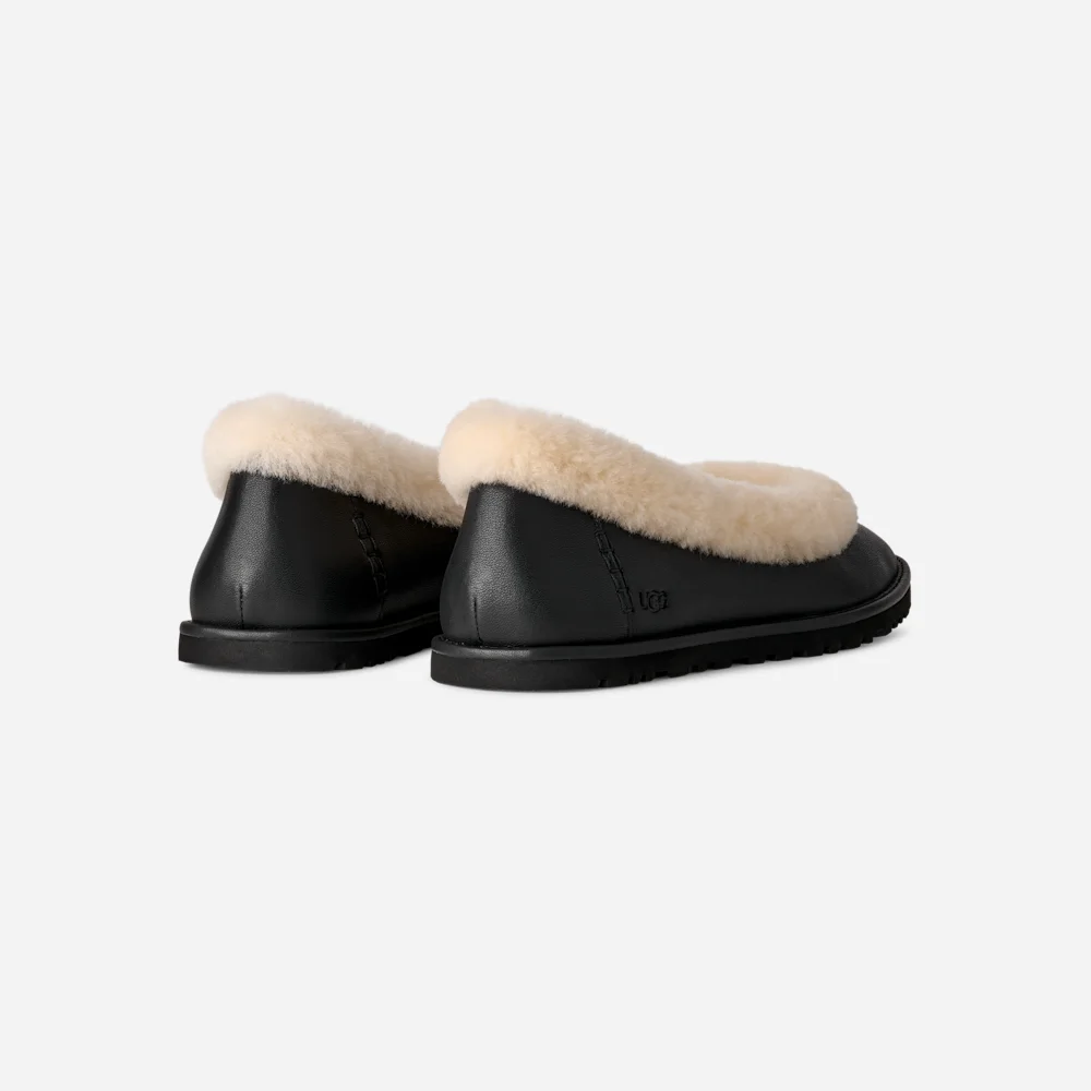 Ballerine en cuir Zora Black vue 4