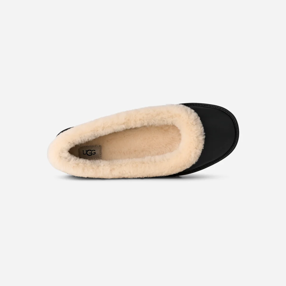 Ballerine en cuir Zora Black vue 6