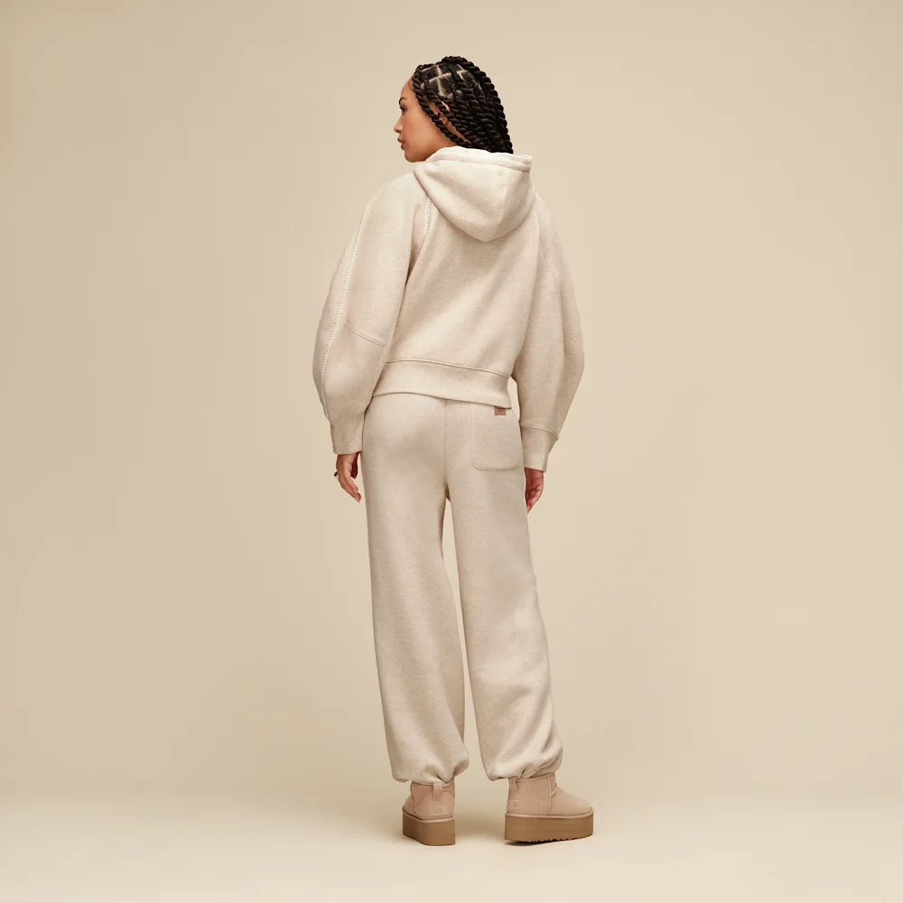 Sweat à capuche à fermeture éclair intégrale Classic Sdht vue 4