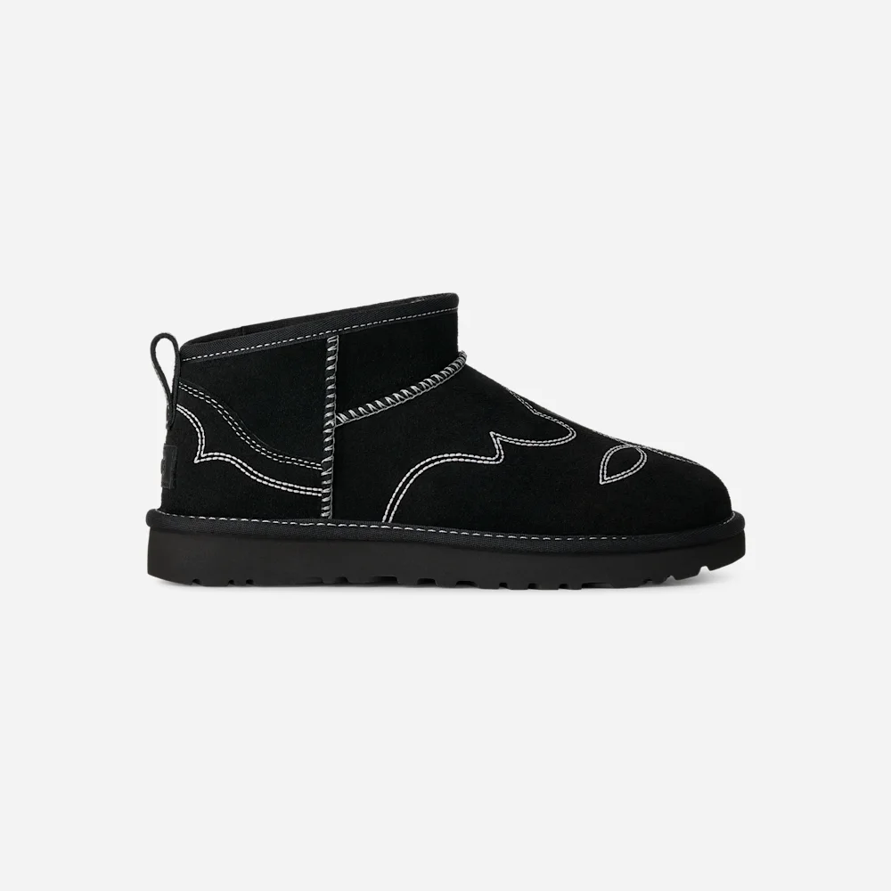Botte Classic Ultra Mini Western Black