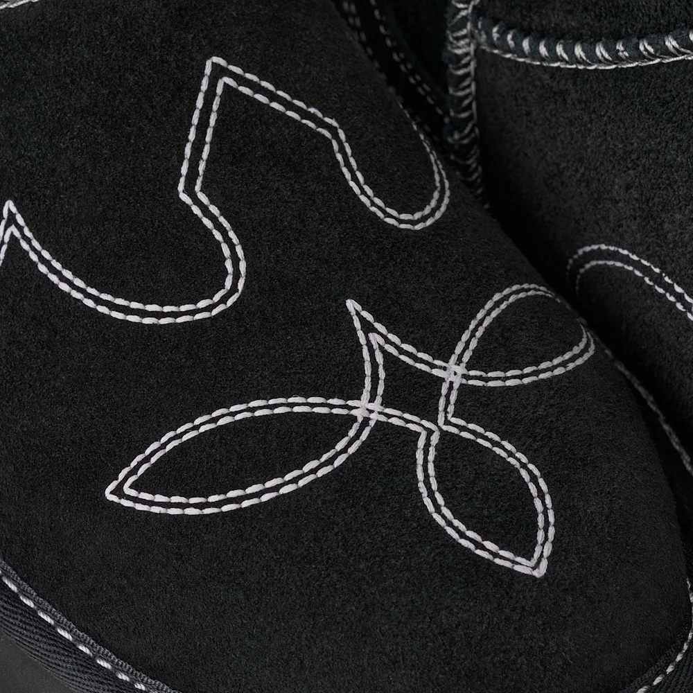 Botte Classic Ultra Mini Western Black vue 5