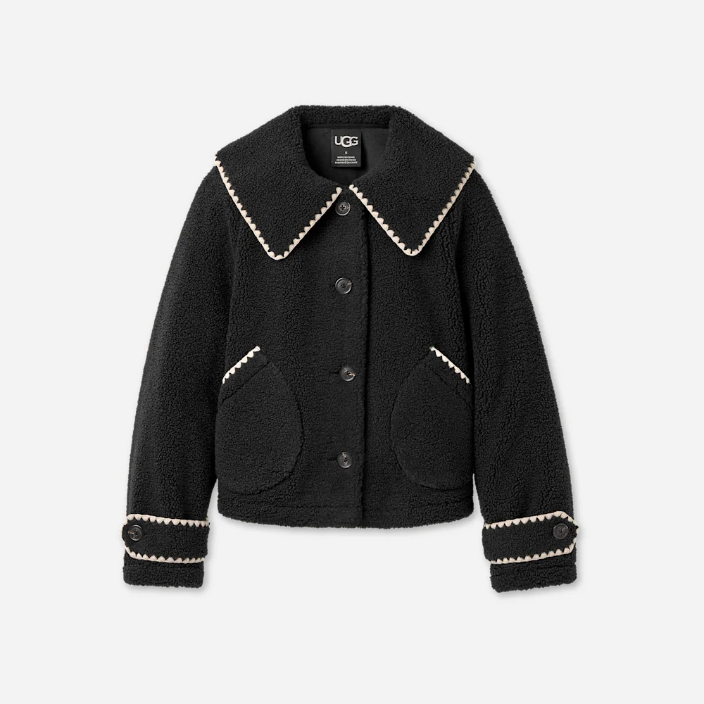 Veste à col Nikia Noir