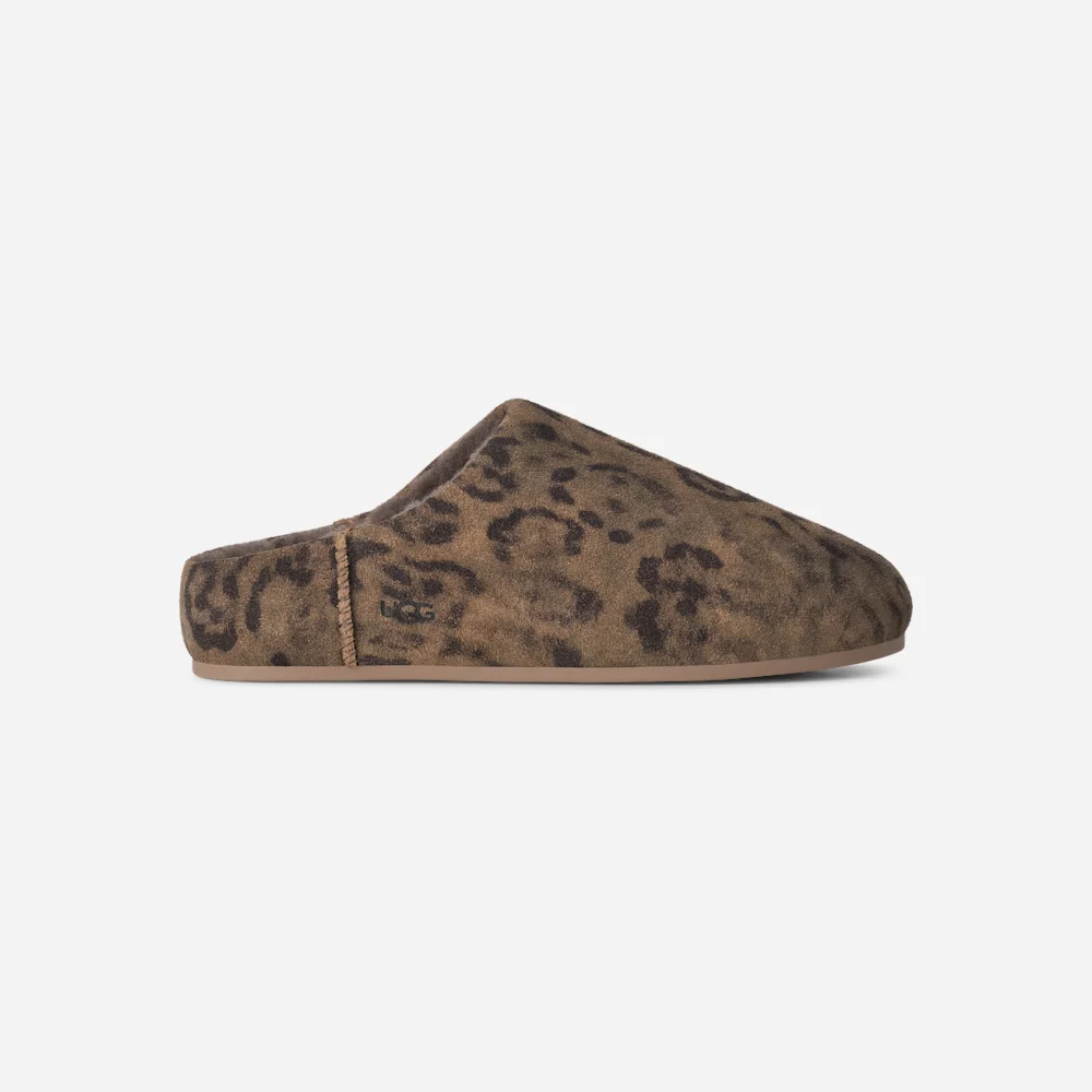 Elea Spotted Slip-On Chestnut