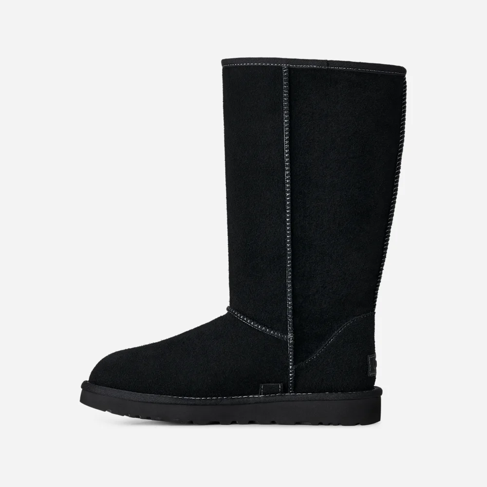 Botte Classic Tall Western Black vue 3