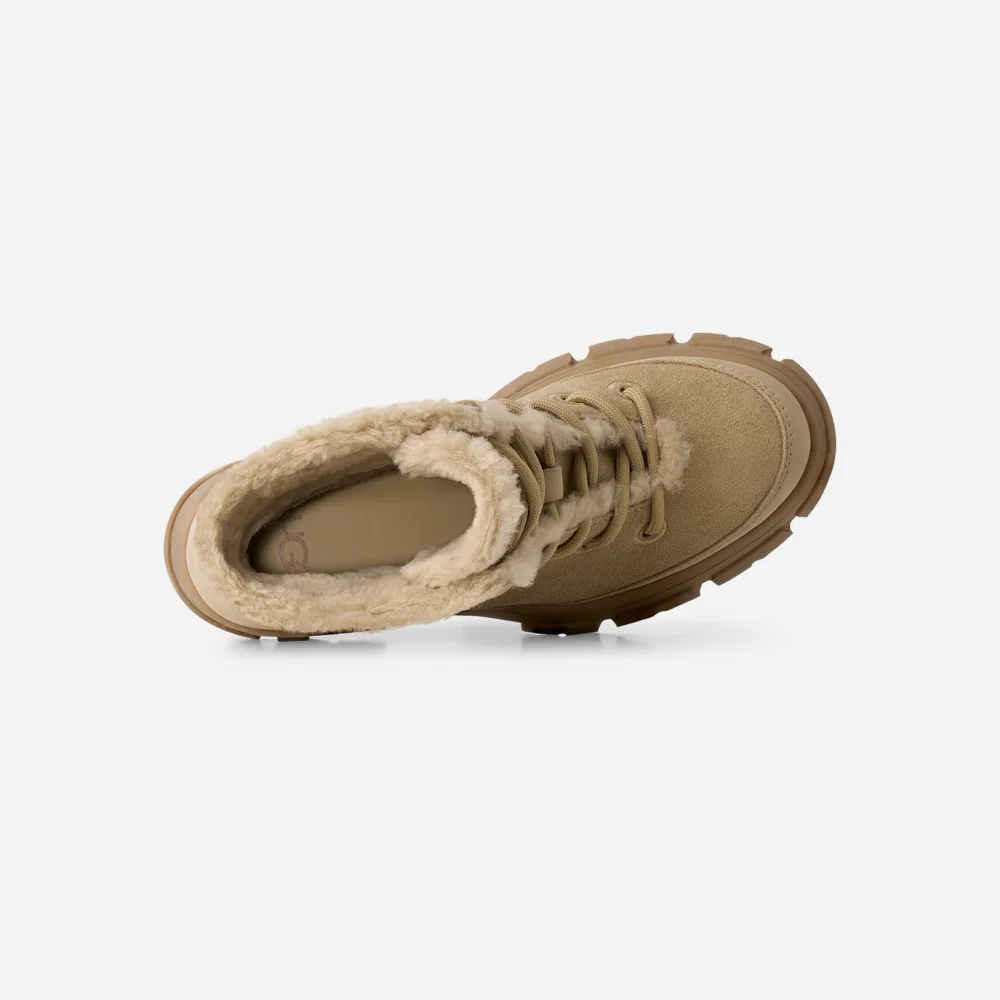 Botte Brooklyn Lace Up WP Mustard Seed vue 6