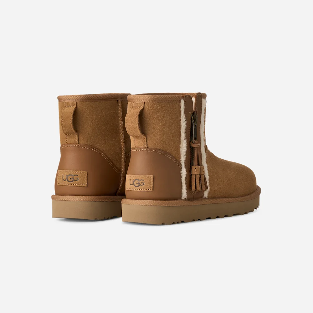 Botte à fermeture éclair RetroChic Chestnut vue 4