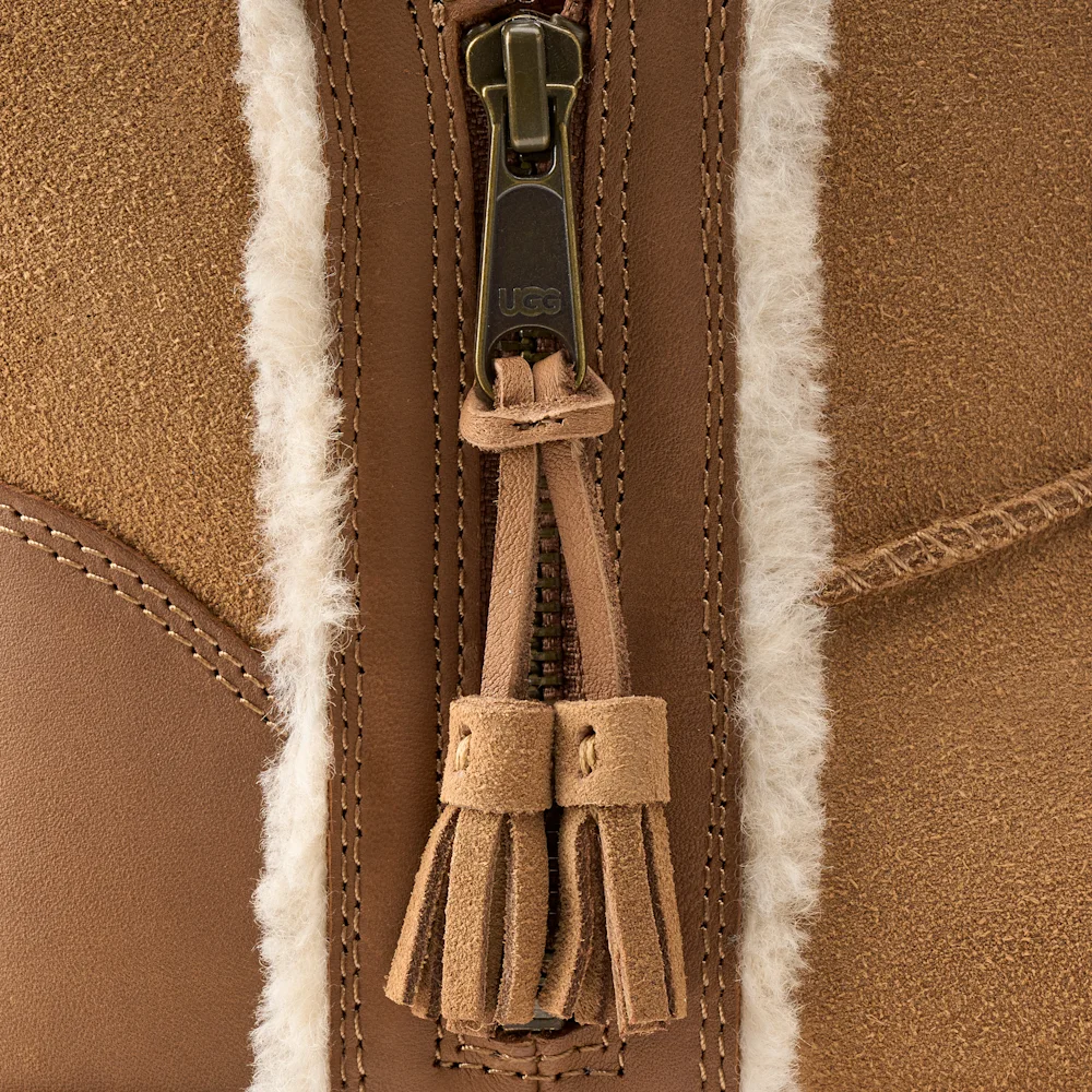Botte à fermeture éclair RetroChic Chestnut vue 5