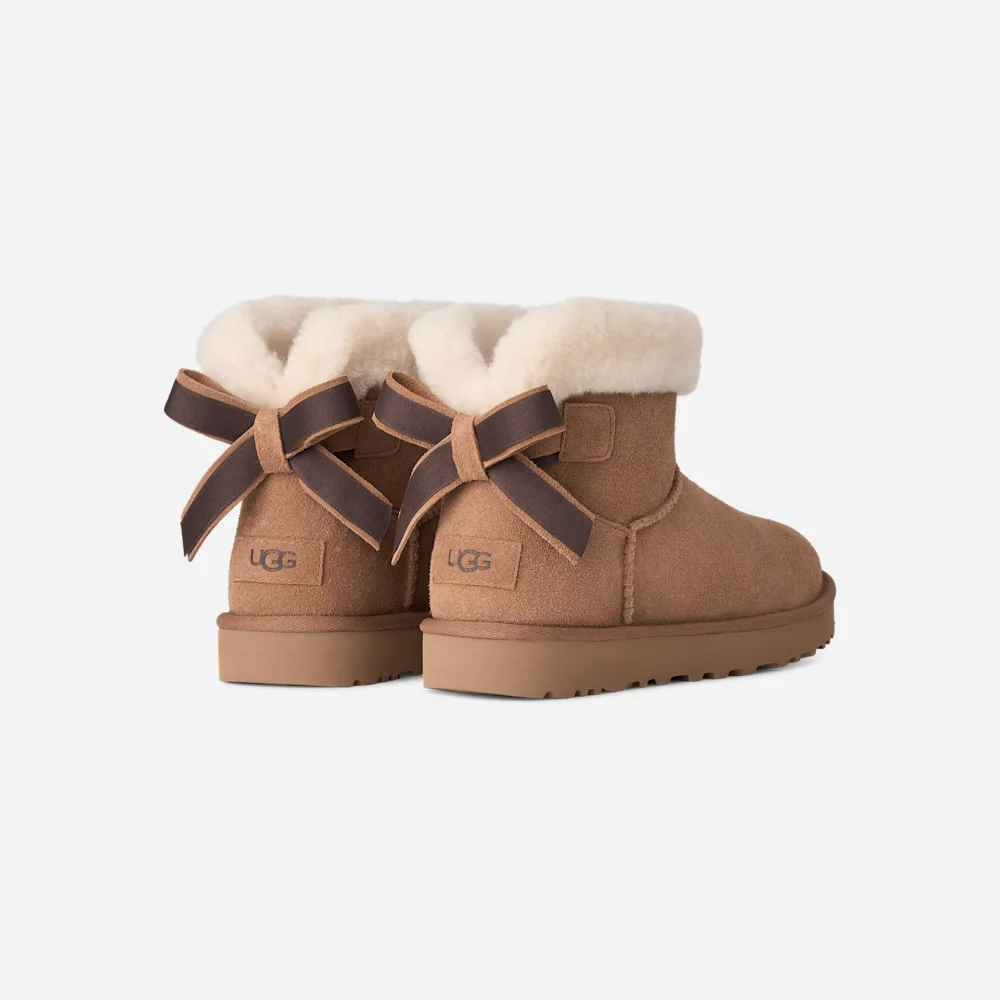Botte Mini Bailey DuaBow Chestnut vue 4