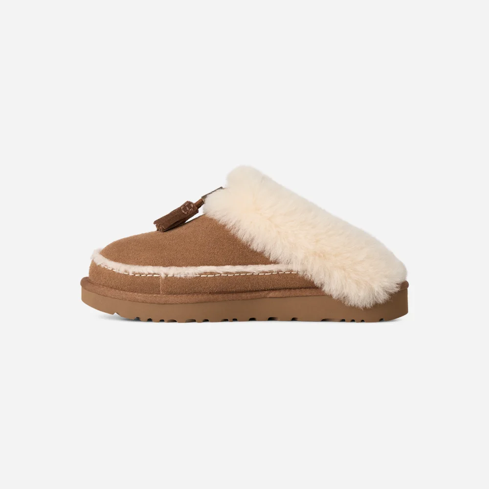 Chausson Cluggette à pampille Chestnut vue 3