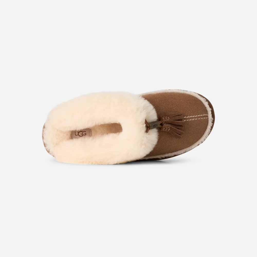 Chausson Cluggette à pampille Chestnut vue 6