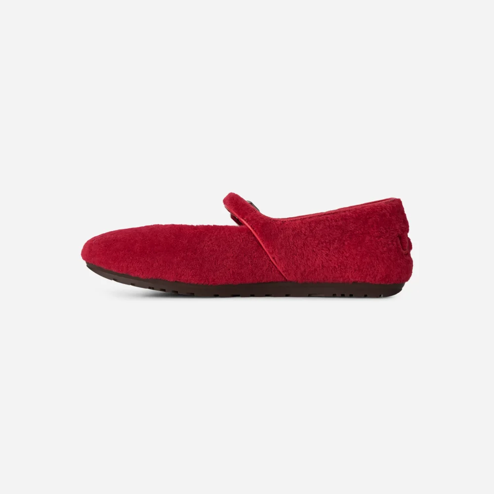 Ballerine Quill Red Ribbon vue 3